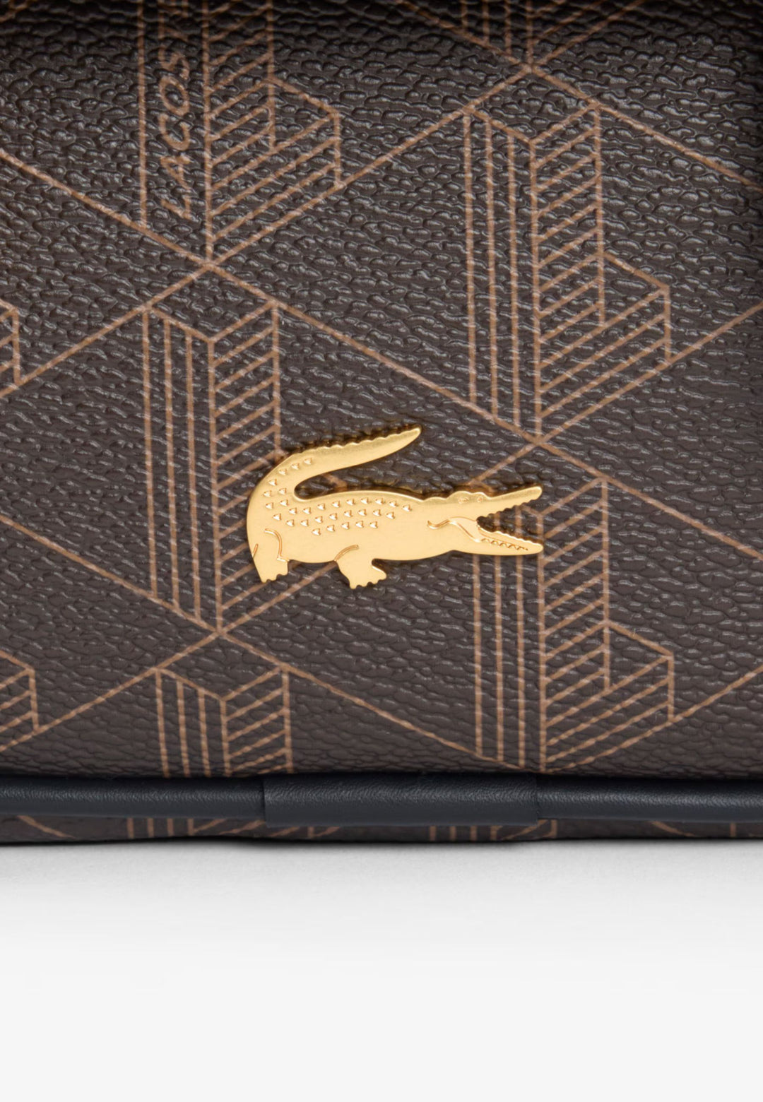 Lacoste Sacoche The Blend Monogramme Noir Shiitake