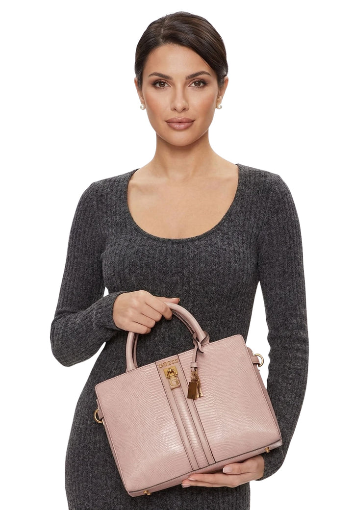 Guess Torebka na ramię Ginvera Elite KB873406 Jasnoróżowa