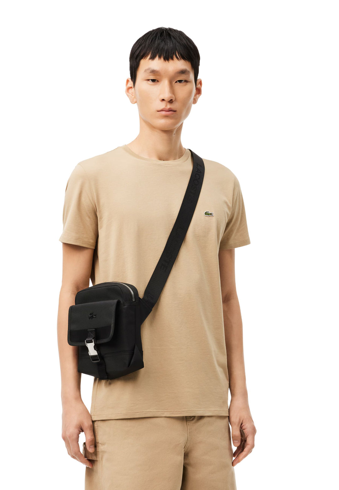 Kome-nylonlaukku ulkotaskulla NH4594KO