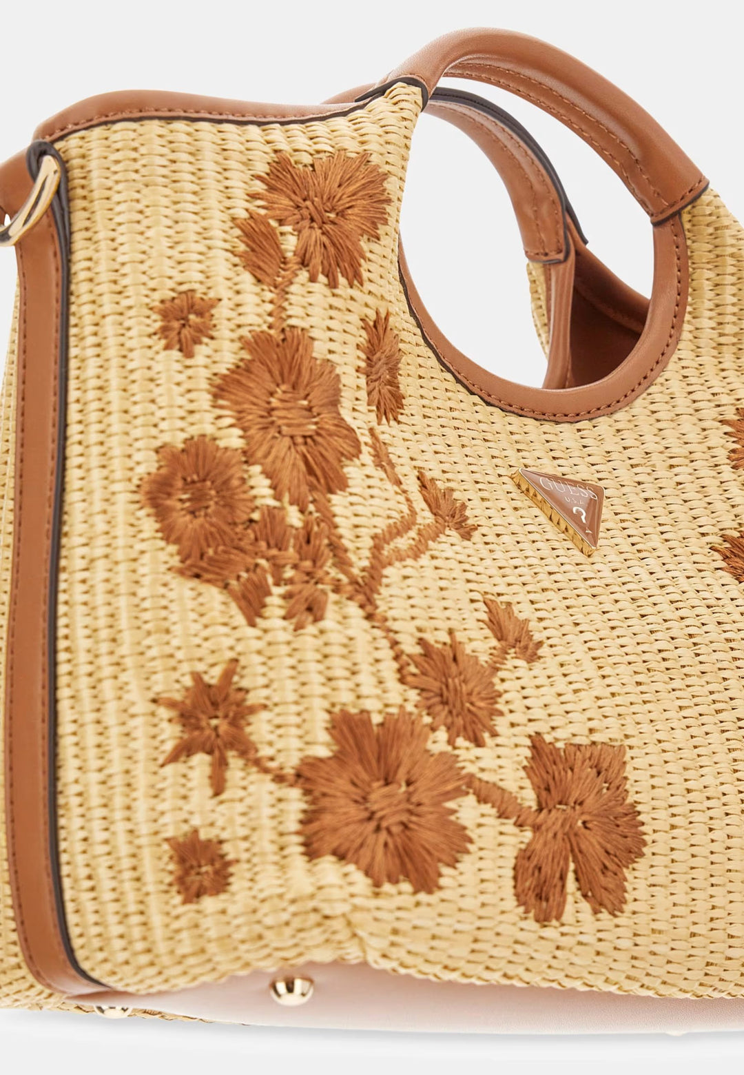 Guess Sac à Main Kirsten Mini Caramel