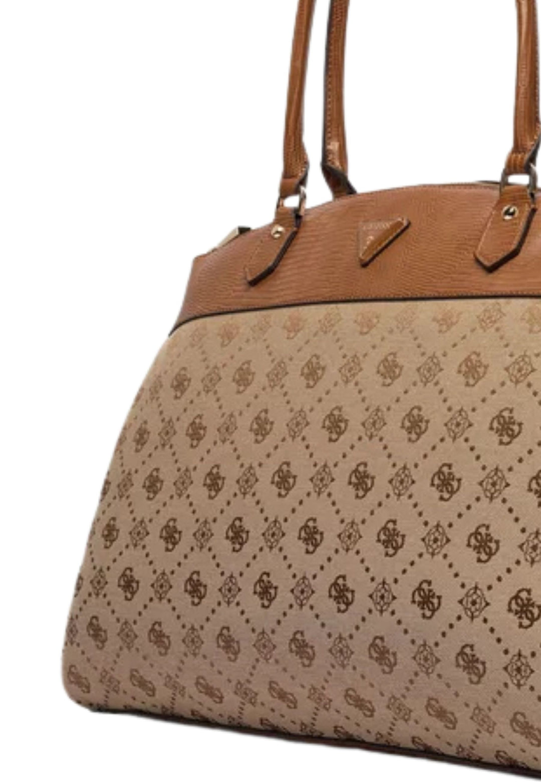 Guess Schëllertasche Melinda Logo Deluxe Latte Logo LP9902903