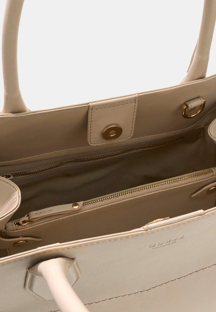 Guess Borsa a tracolla Yulia Small Satchel Sand