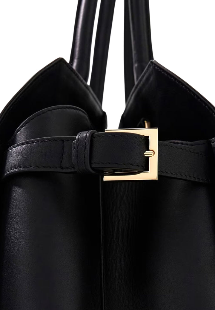 Guess Borsa a tracolla Yulia Small Satchel Nero