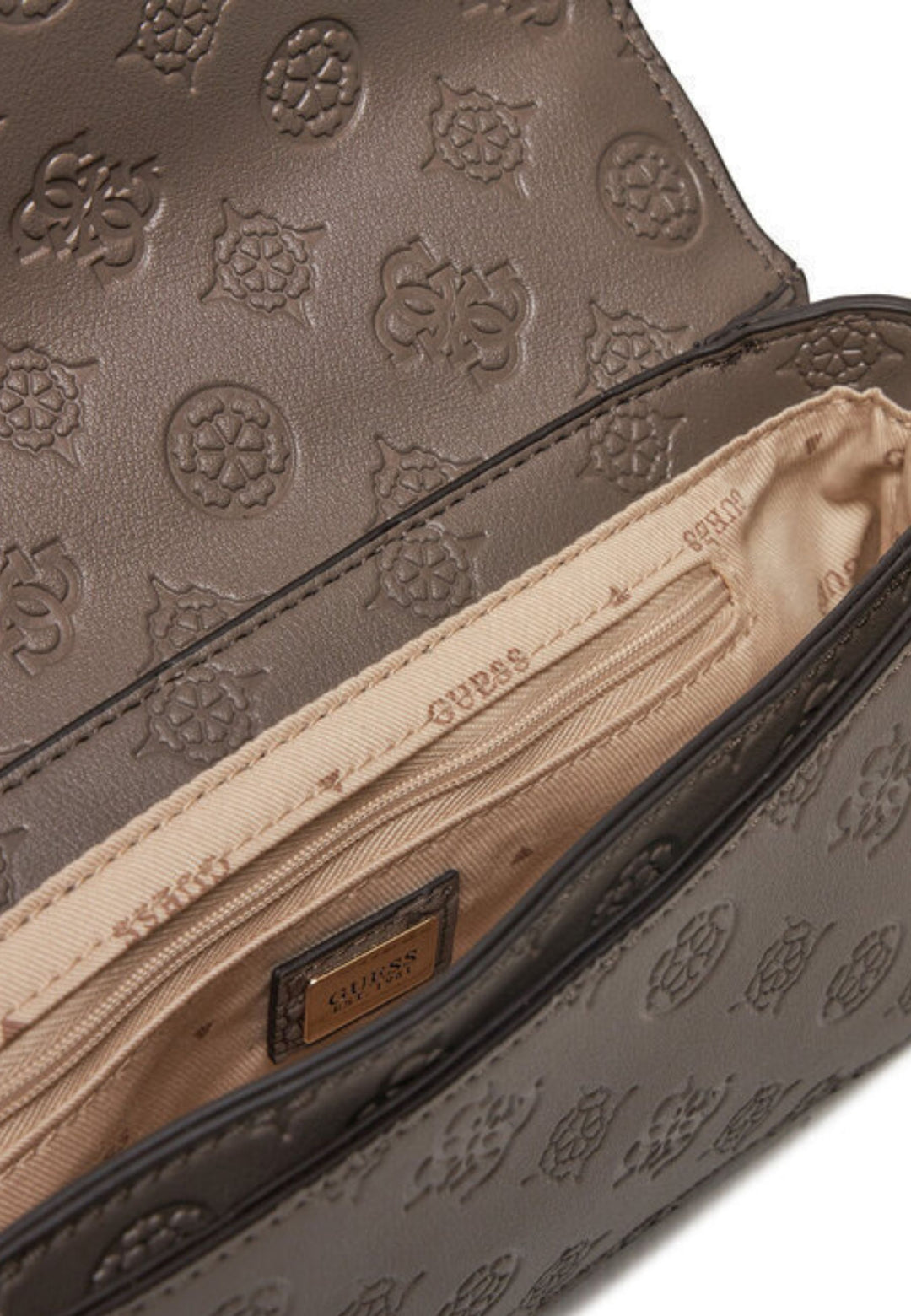 Guess Borsa a tracolla Gerty Sat Dark Taupe