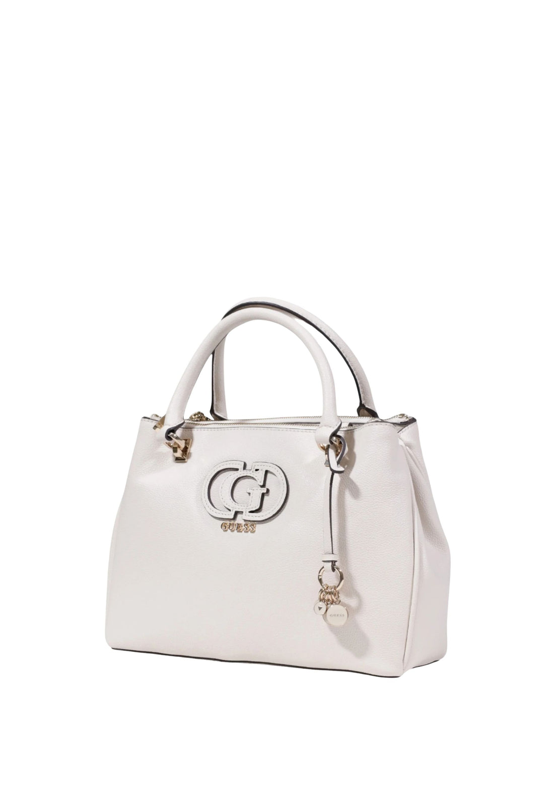 Guess Sacs à main Silvye Bucket Off White