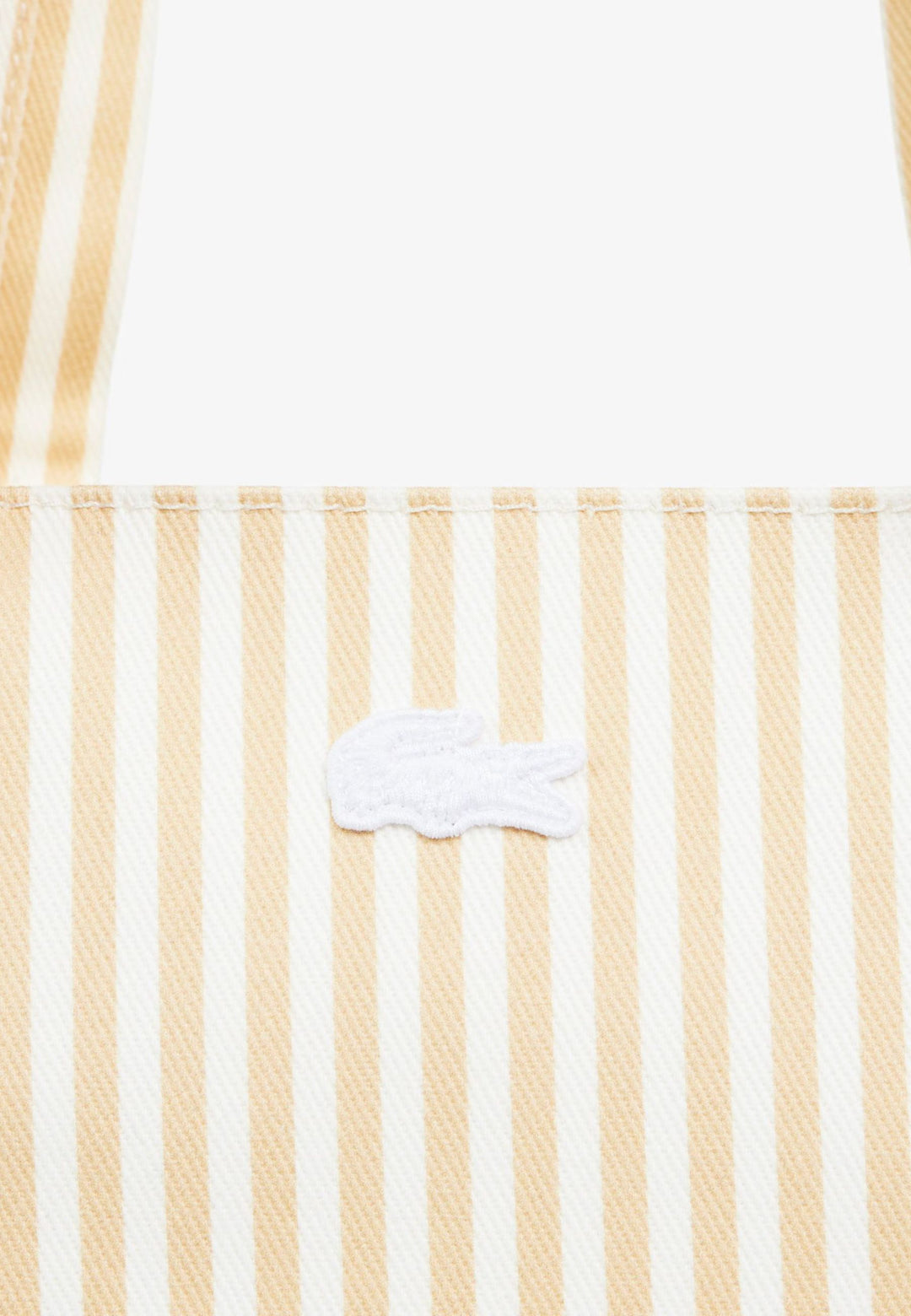 Lacoste Anna XL Tote Bag Natural White