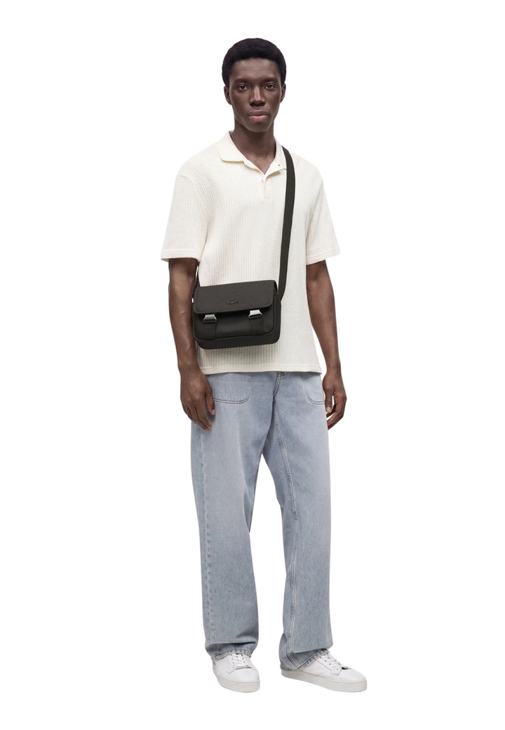Sacoche Men'S Classic Homme Lacoste Marron Foncé