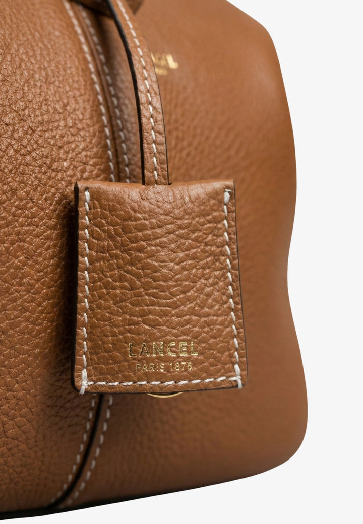 Lancel Torba Na Ramię Victoire Camel Damska A1399320TU