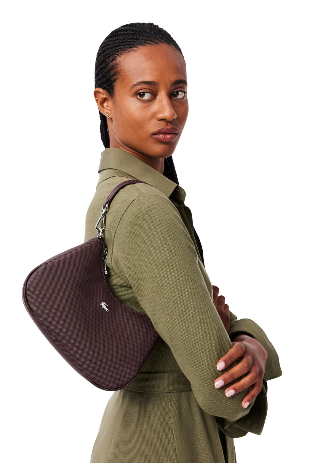 Lacoste torbica Daily City NF4756DZ Fudge