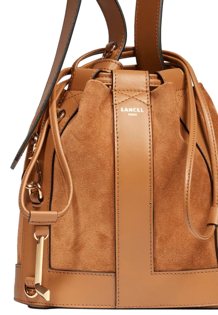 Lancel Borsa a secchiello S Donna Elles Cammello