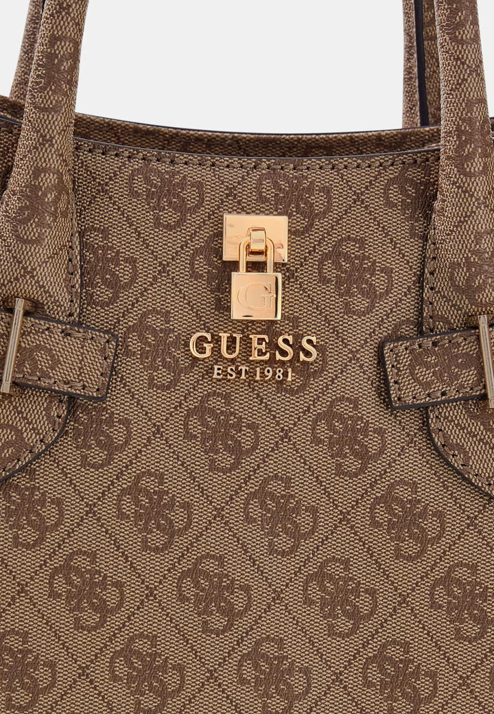 Guess Crossbody Handbag Latte Logo SG783307