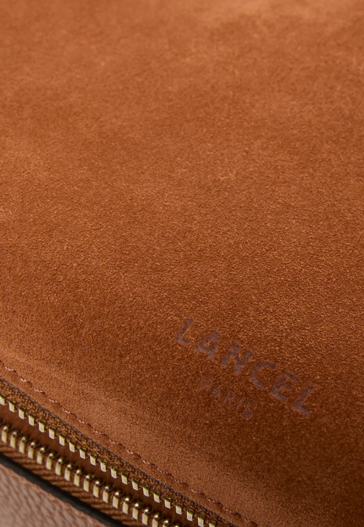 Lancel Origami Sac Hobo S Cuir Camel