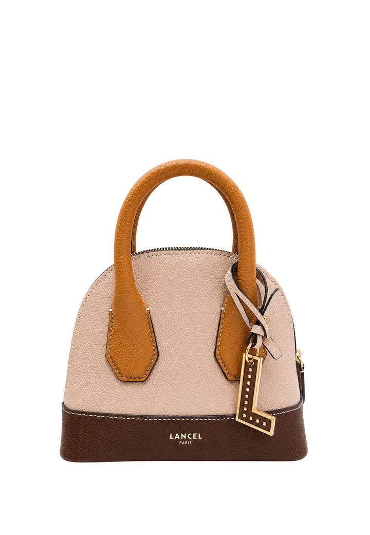 Lancel Mini Bugatti Belleville Mco Crossbody Bag Cappuccino