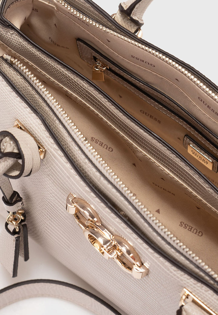 Guess Axelremsväska Anadela 3 Fack Satch Taupe KG962406