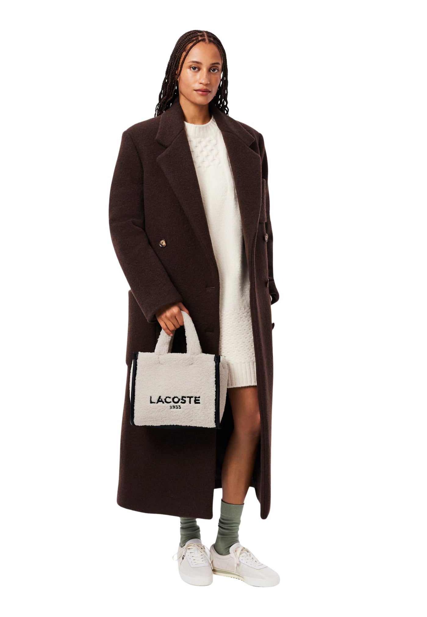 Lacoste Small Heritage Tote Bag NF5116HX Beige