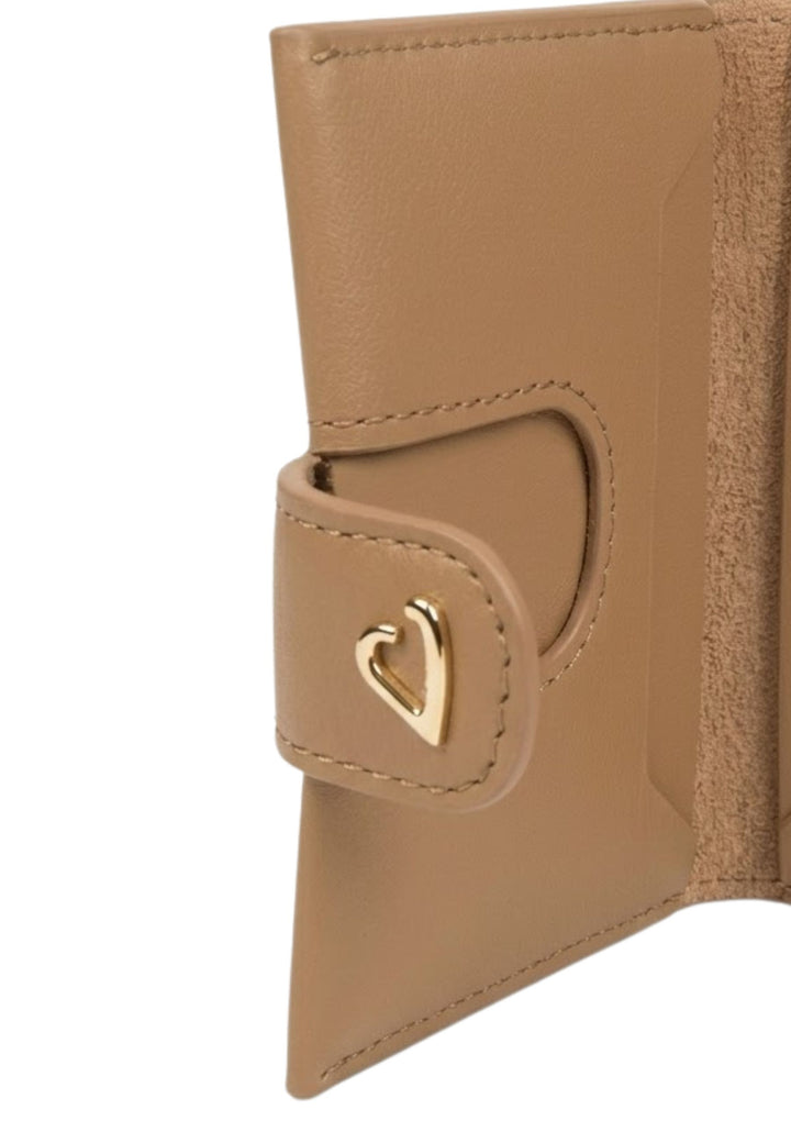 Lancaster Porte-cartes Avec Pression Paris Philos 131-070 Praline