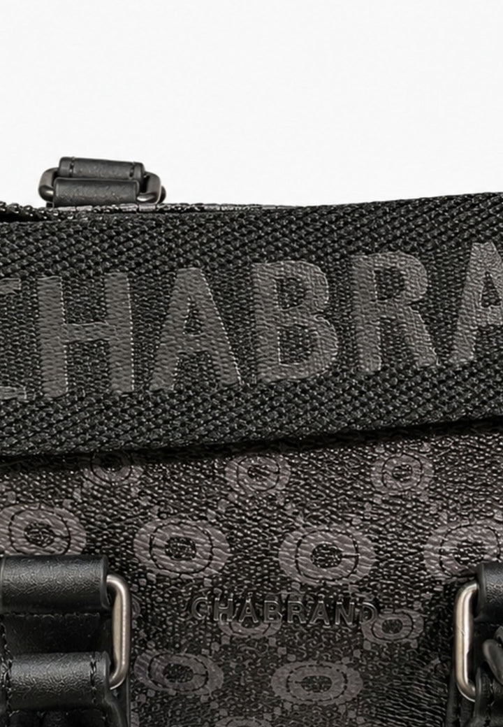 Chabrand Sacoche Icone Toile enduite Noir