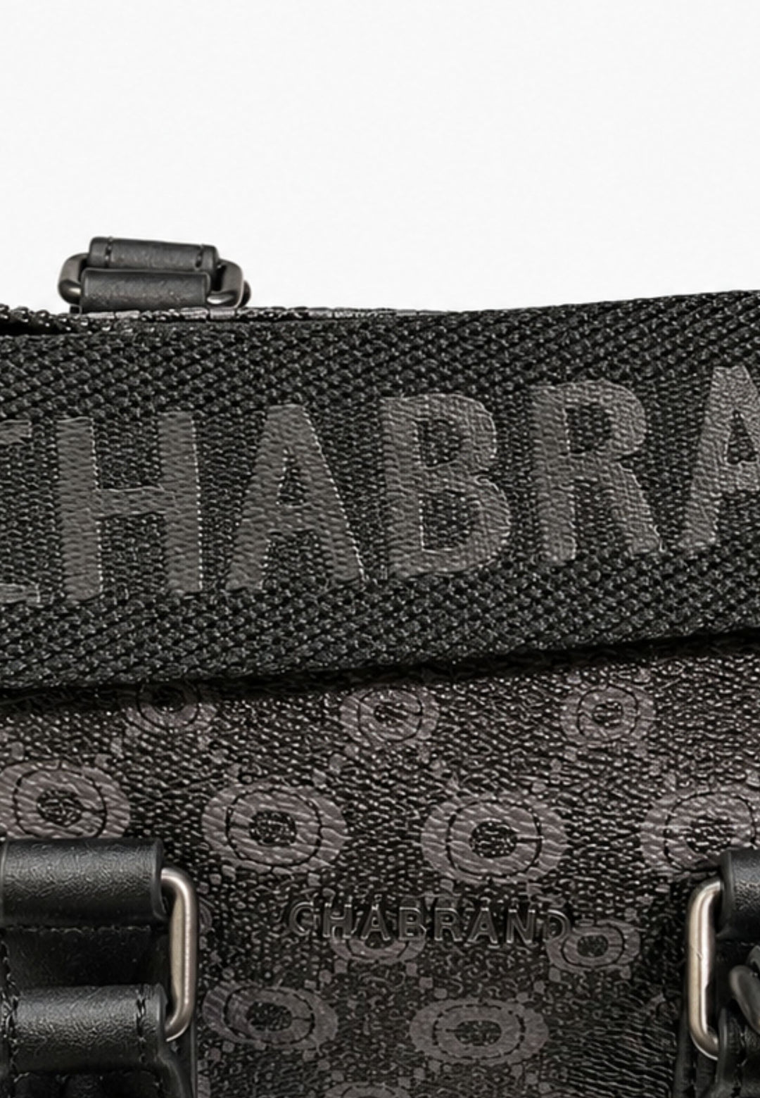 Chabrand Sacoche Icone Toile enduite Noir