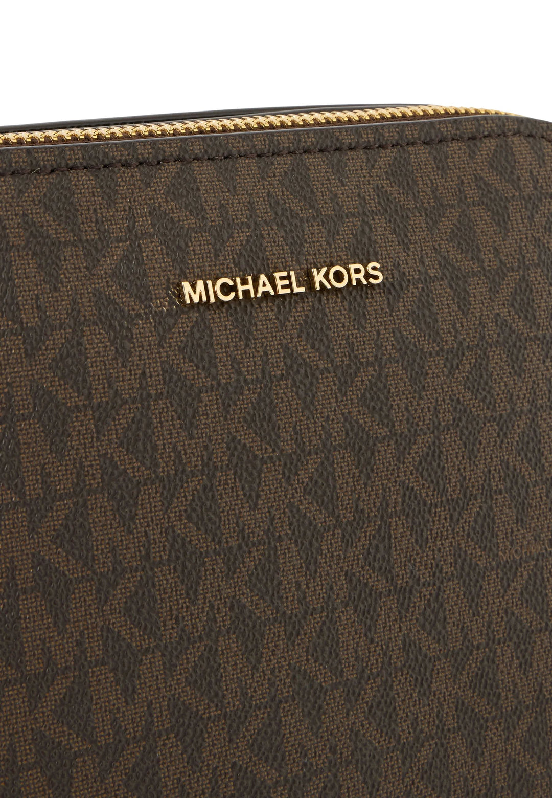 Michael Kors Skuldertaske Freddie Lille Dome Brun