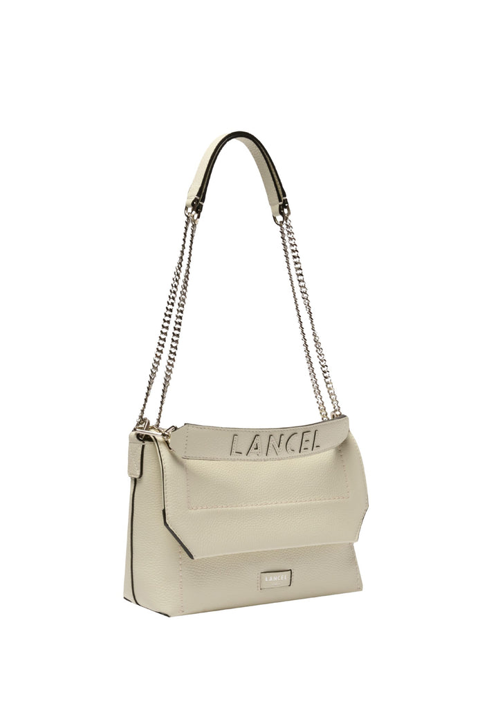 Lancel Bag Flap M Ninon Soft Snow Woman A1378234TU
