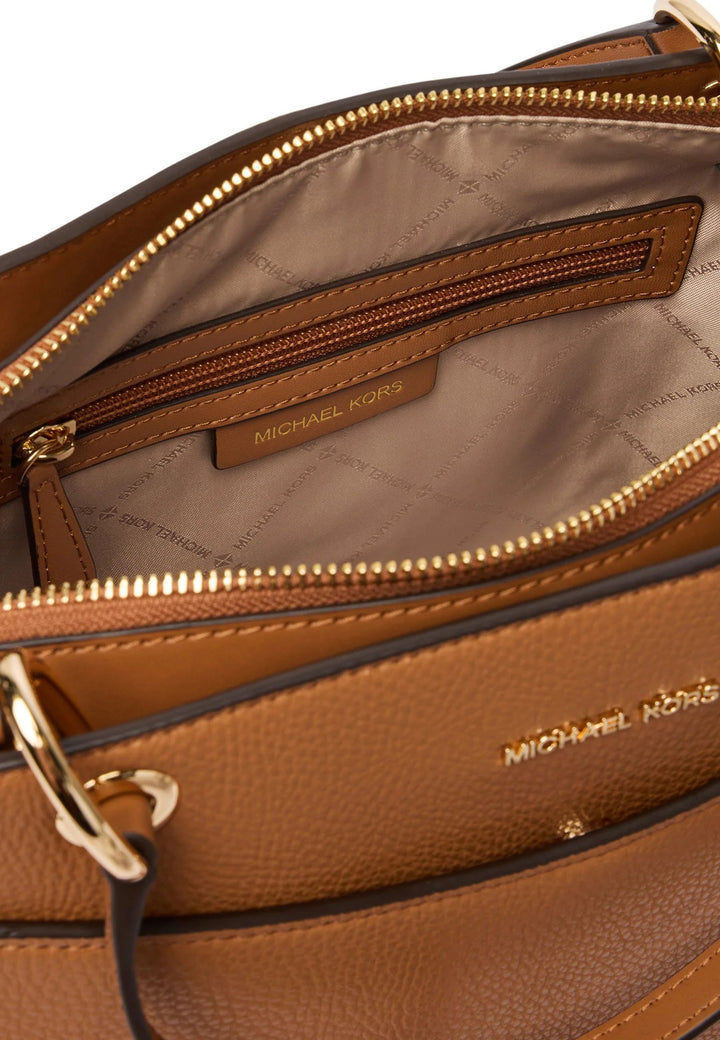 Michael Kors Sac à Bandoulière May Marron/Beige