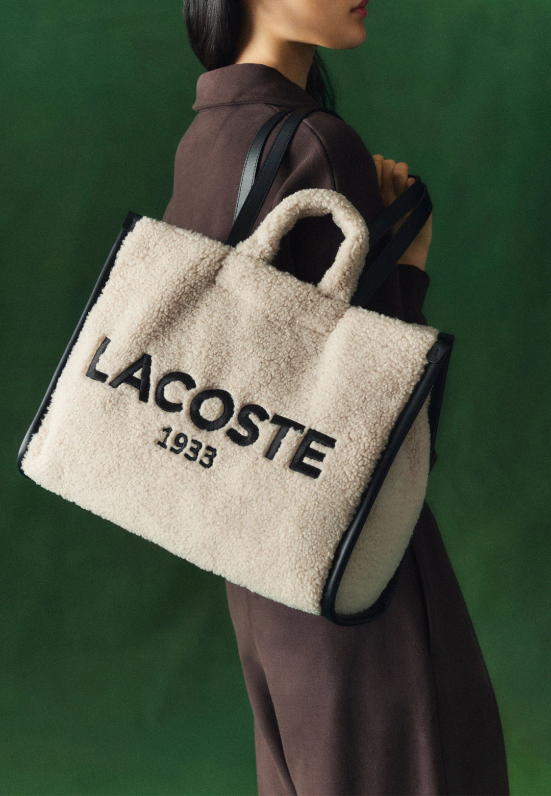 Lacoste Didelė rankinė Heritage NU5117HX Beždžionė