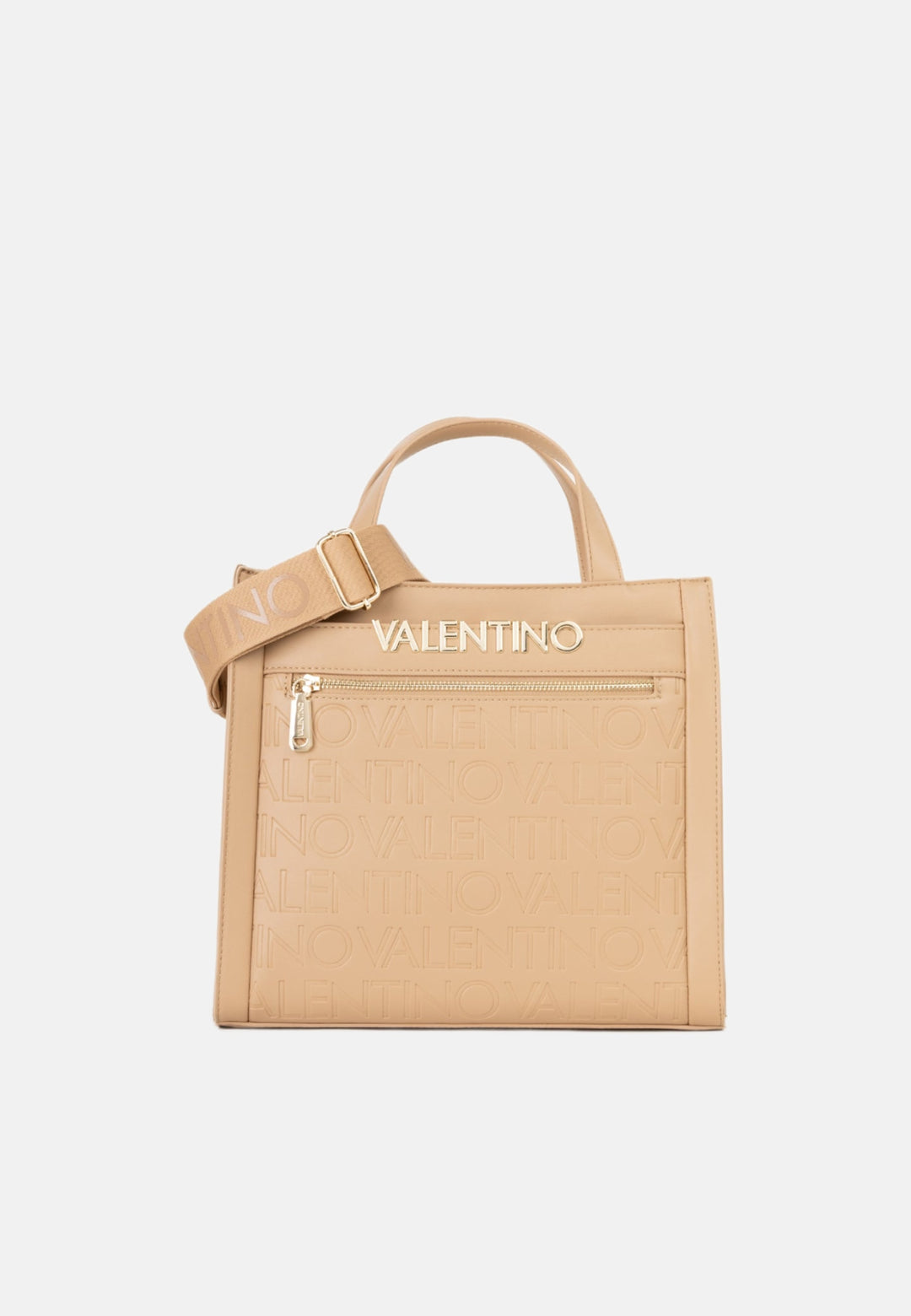 Valentino Bolso Cabas Cora Beige Femme VBS9OO04 Beige