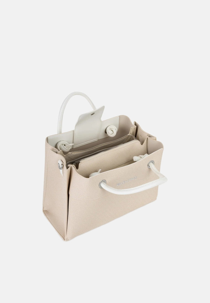 Valentino Alexia Summer Tote Bag Beige Women's VBSA0D02 Natural/Off-white