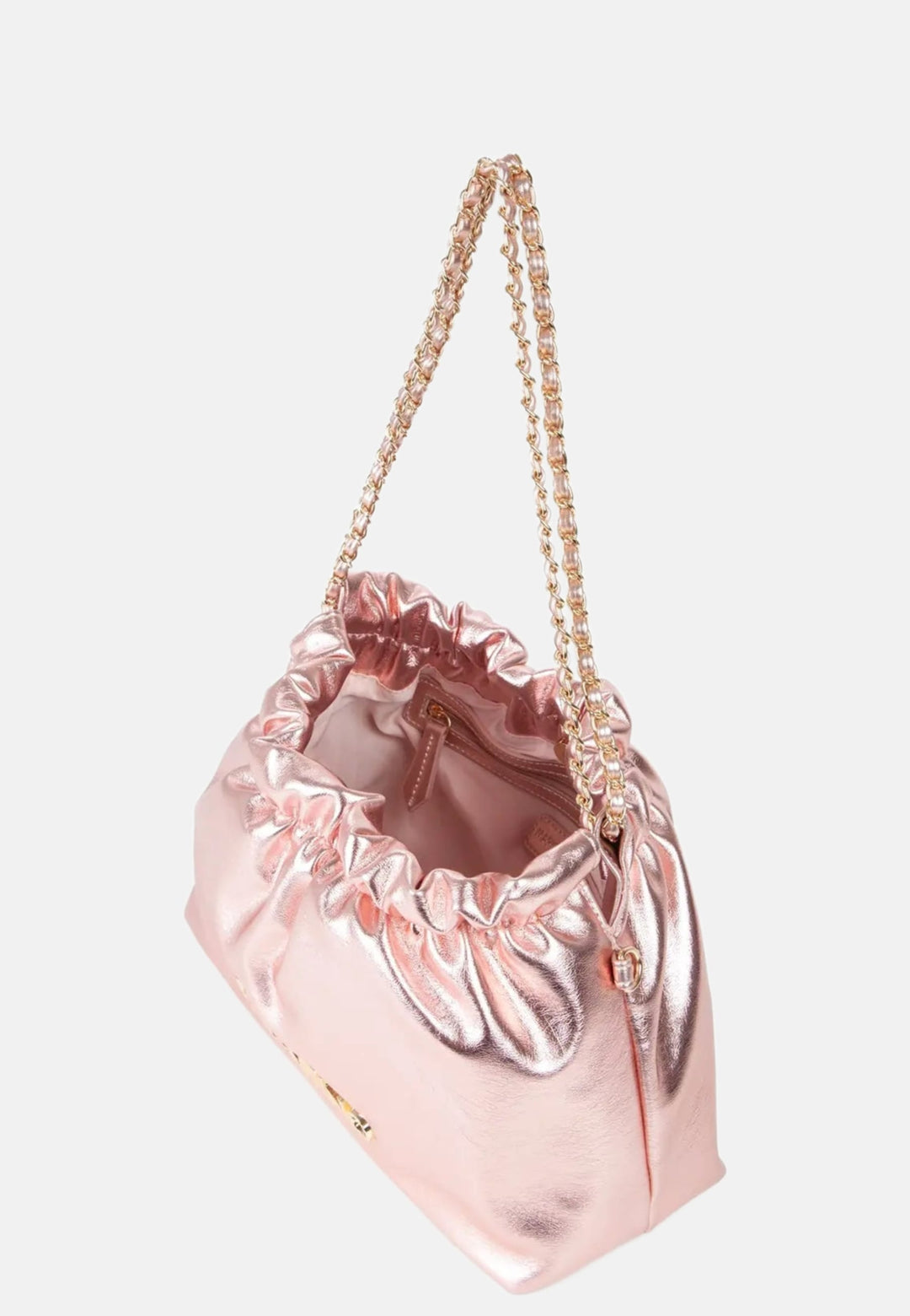 Pacha Valentino Handbag VBS8AF32MET Metallic Pink