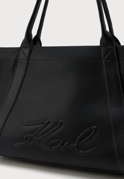 Sac Cabas K/VILLE Karl Lagerfeld B1W30066 Noir Nickel