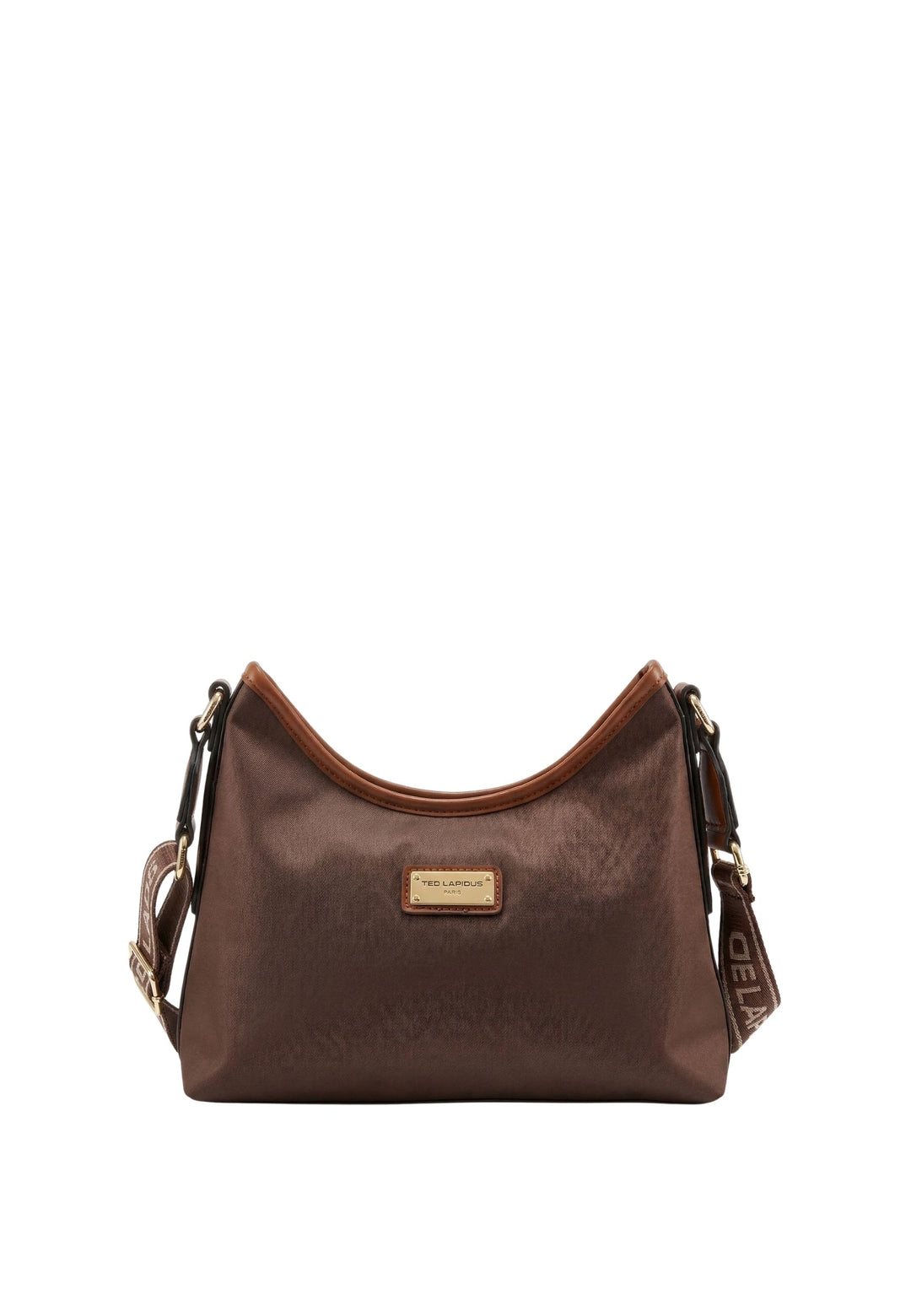 Ted Lapidus Handtasche Damen Jaimie Braun / Cognac