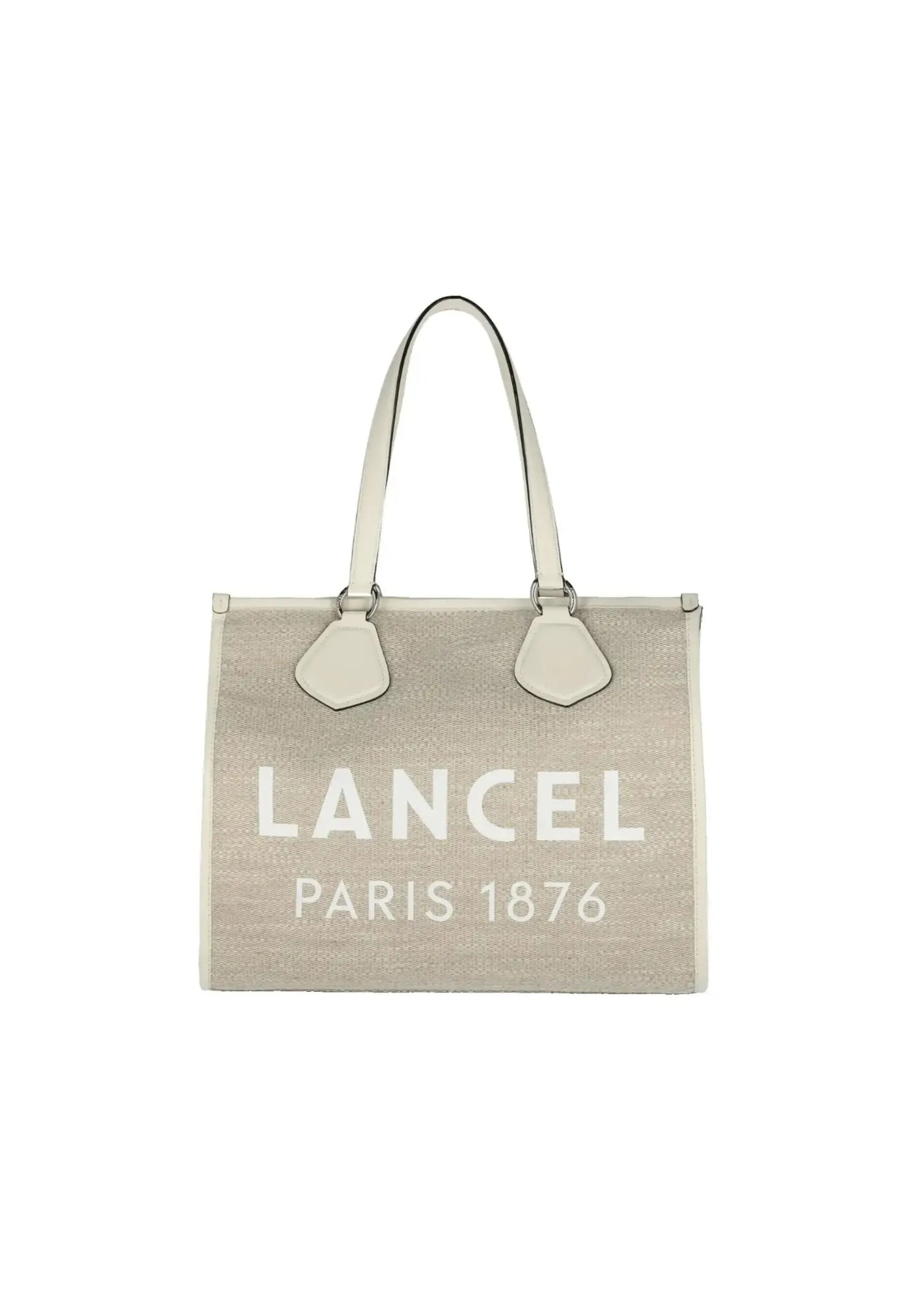 Cabas / Shopping Naturel/Blnc 