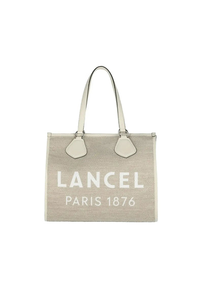Cabas / Shopping Naturel/Blnc 