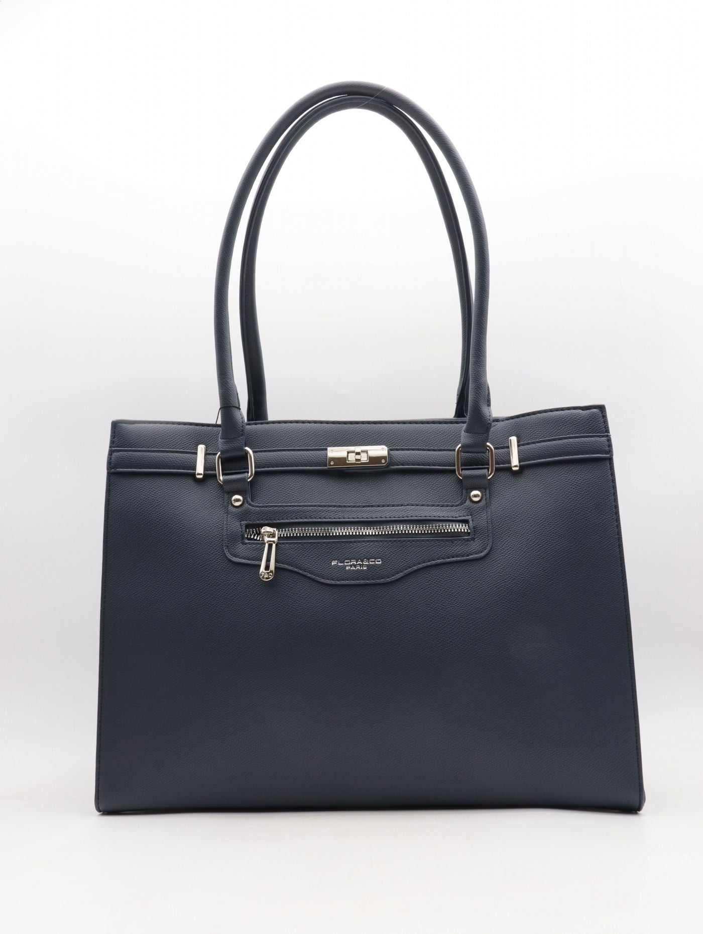 Sac cabas Flora and Co format A4 F8596 Bleu