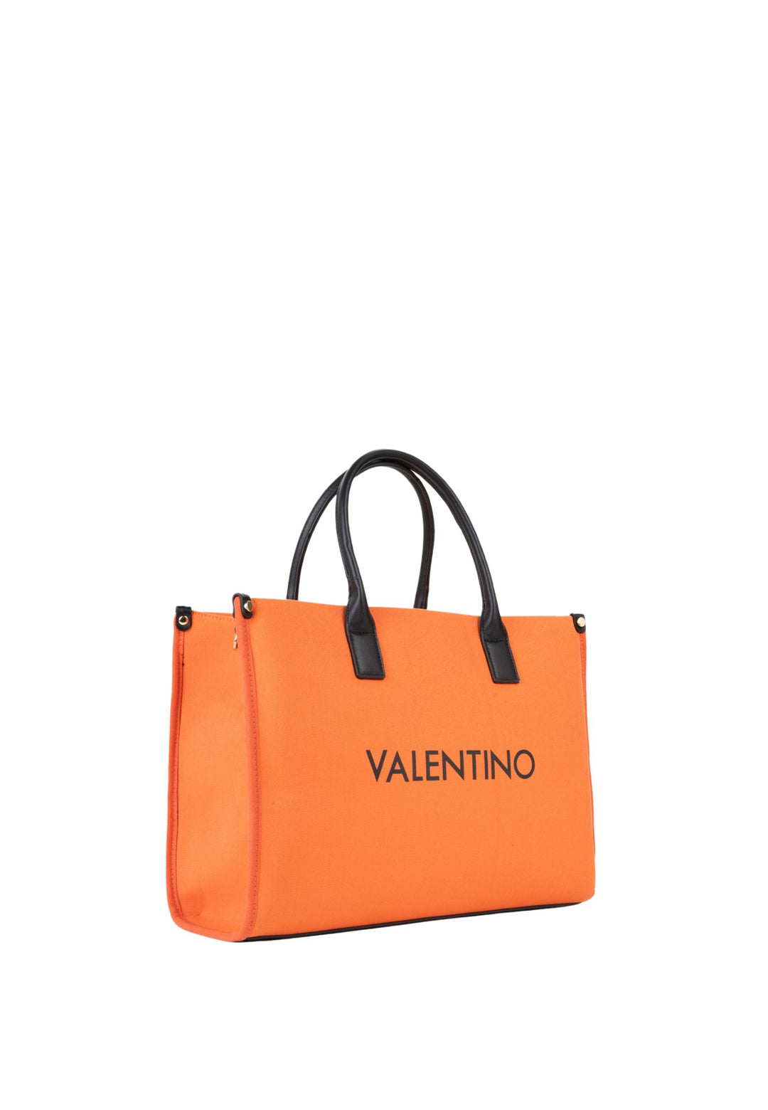 Valentino Sac Cabas Acantha Noir Femme VBS9U304 Arancio/Nero