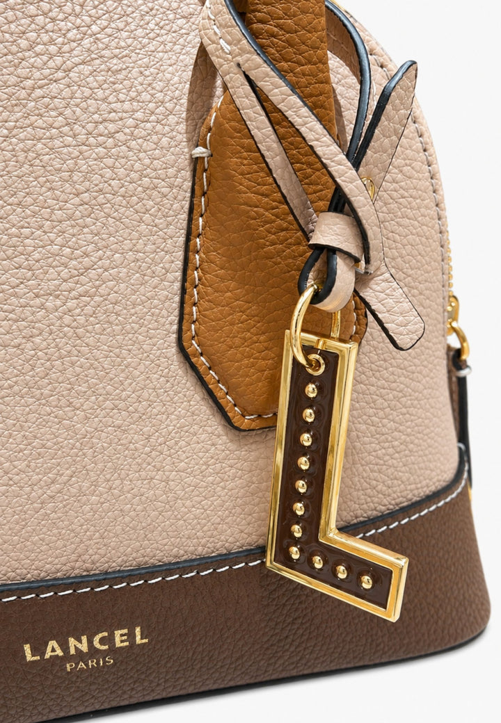 Lancel Mini Bugatti Belleville Mco Crossbody Bag Cappuccino