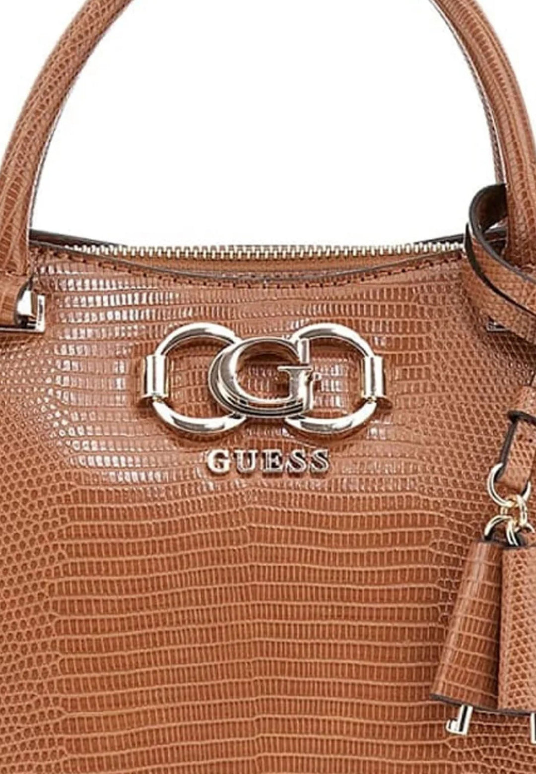 Guess Crossbody Bag Anadela 3 Comp Satch Cognac