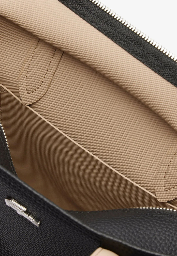 Lacoste Shoppingväska Anna NF4929AA Svart Krema