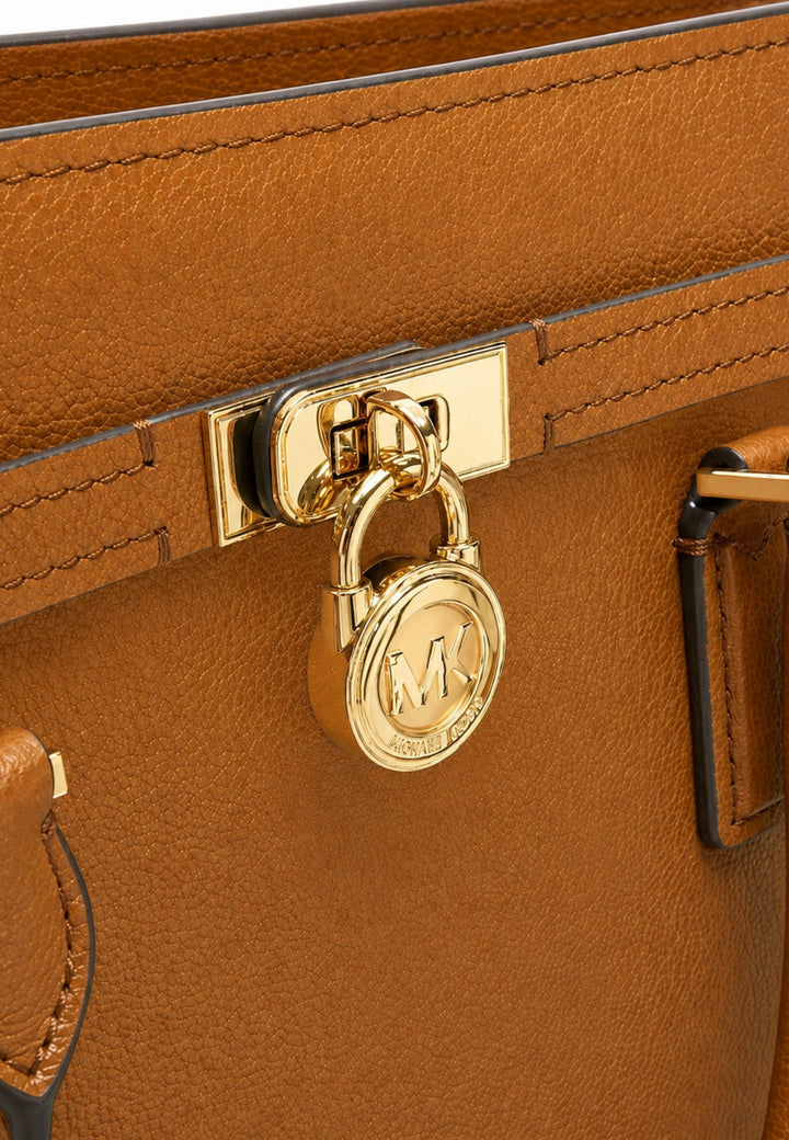 Michael Kors Sac à main Hamilton Cuir Marron