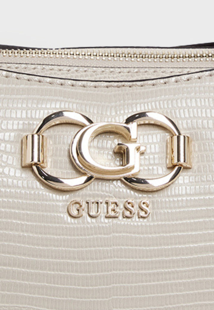 Guess Axelremsväska Anadela 3 Fack Satch Taupe KG962406