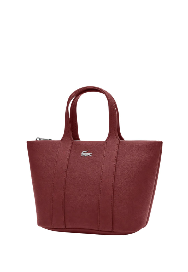Lacoste Sac à Bandoulière Femme Bordeaux