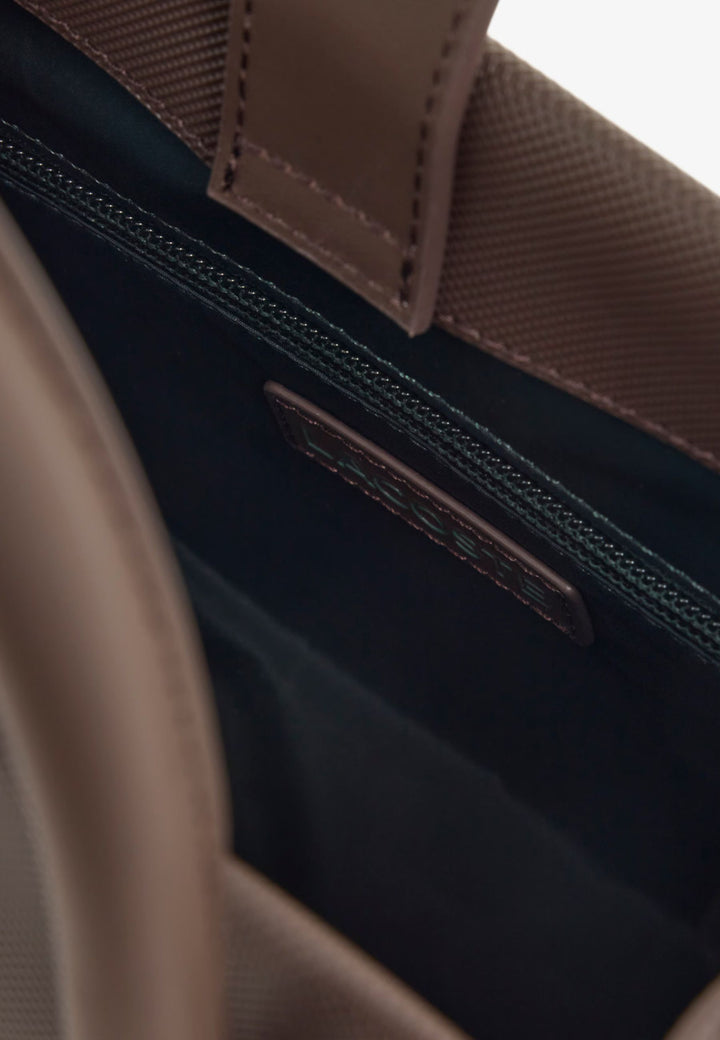 Lacoste Sac à main Daily City Marron Foncé