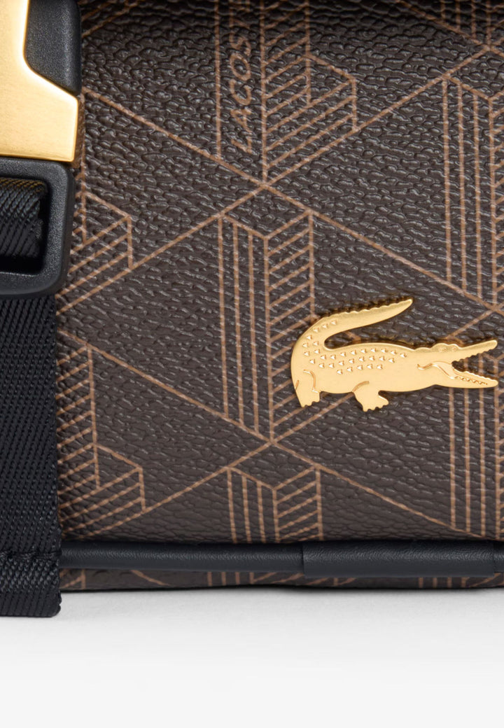 Lacoste Sacoche The Blend Monogramme Noir Shiitake