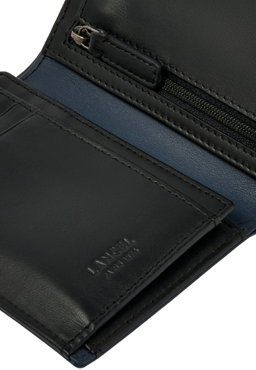 Lancel Compagnon / Portefeuille Leon Marine/Noir Homme A14045FRTU