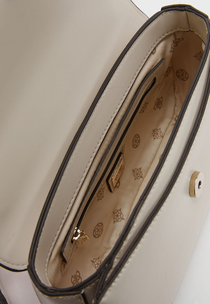 Guess Sac Bandoulière Daryna 2 Comp Satche Bone