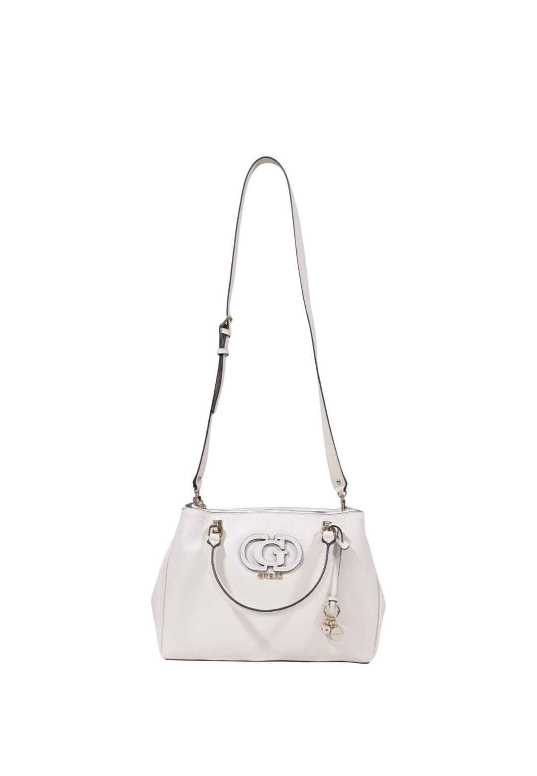 Guess Sacs à main Silvye Bucket Off White