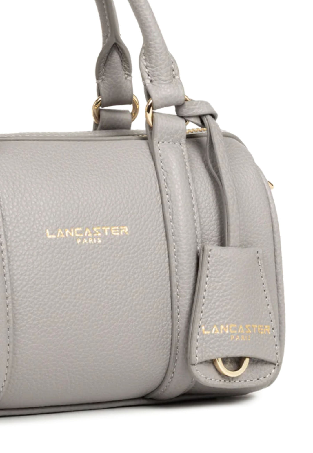Lancaster Zylindertasche mit Reißverschluss S Milano Ana 547-101 Grau