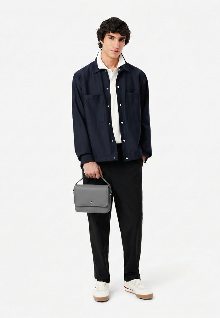 Lacoste Kleine boodschappentas voor heren Langon Petit Piqué NH5274HW