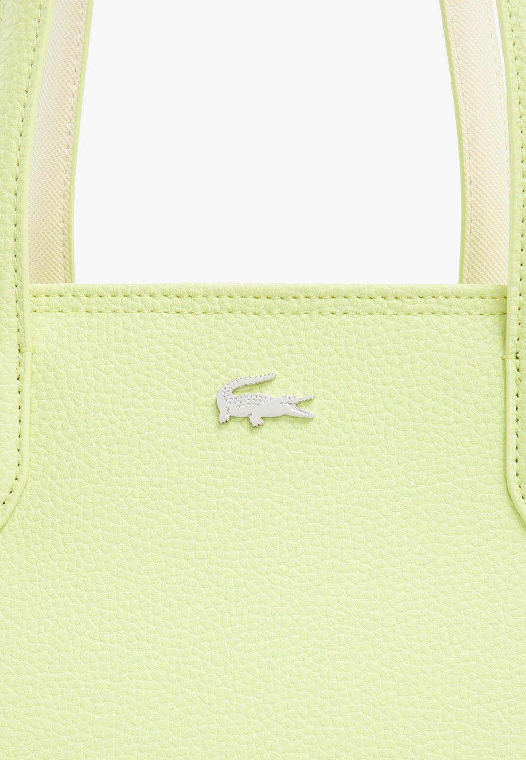 Lacoste Anna Zip Tote Bag Sencha Powder