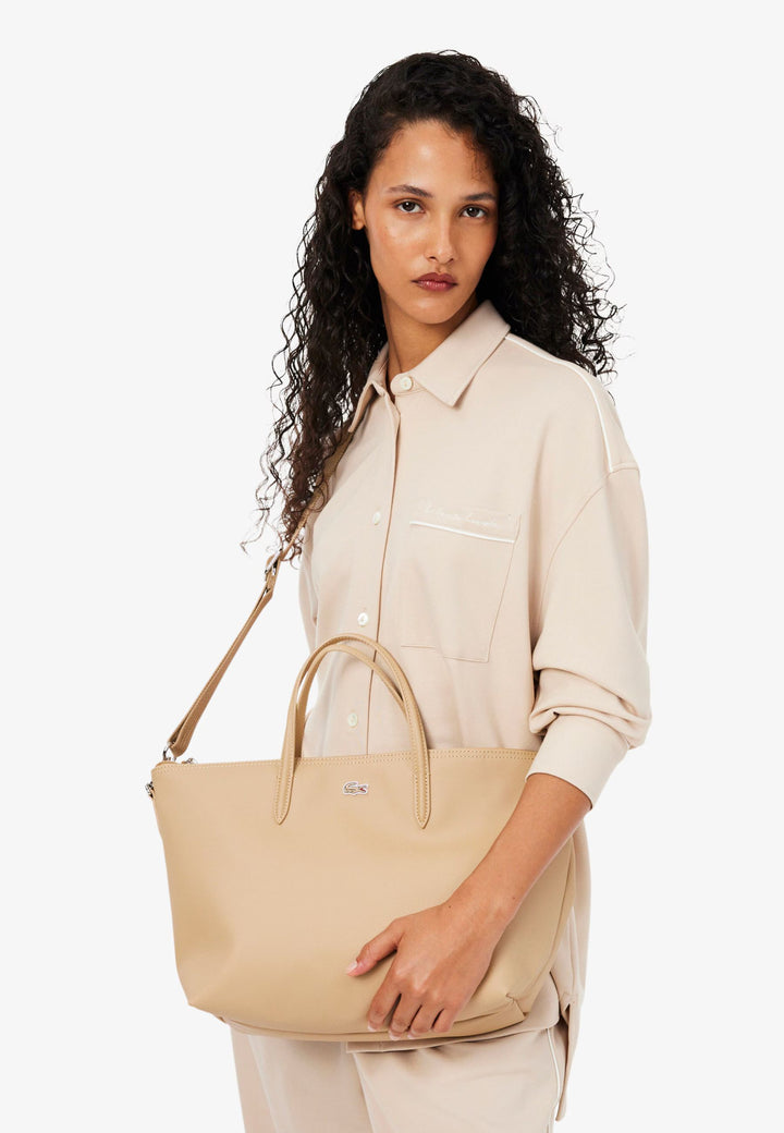 Lacoste Bolso Tote pequeño con bandolera L.12.12 Concept